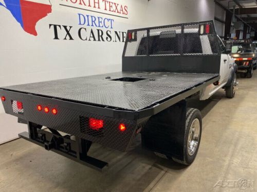 2018 ram 4500 chassis cab tradesman flat bed diesel dually aisin new tires c
