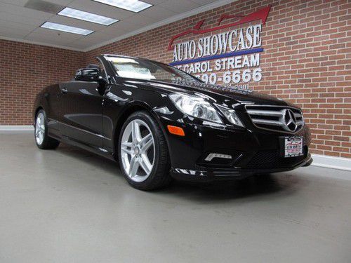 2011 mercedes benz e550 cabriolet premium 2 package navigation warranty