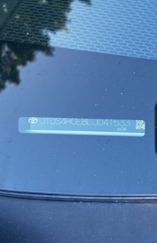 2020 toyota corolla