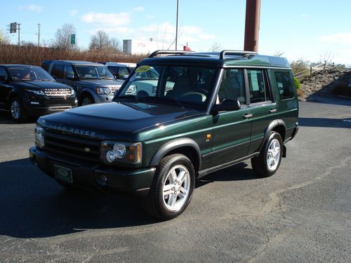 2004 land rover discovery seried ii se epsom green tundra interior one owner