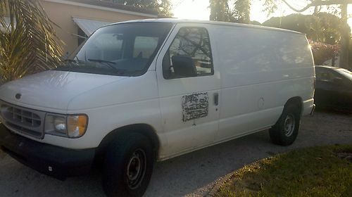 Ford e 150 commercial van no reserve am/fm radio power steering