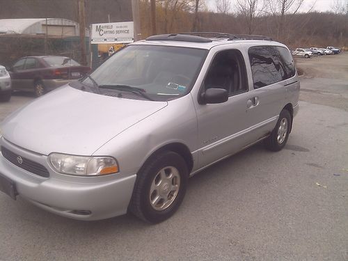 2000 nissan quest gle mini van runs drives great fully loaded  new engine