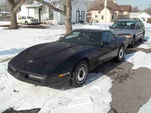 Strong, beautiful, BLACK 1985 Corvette, runs perfect, new clutch! Mostly stock!, US $5,500.00, image 3