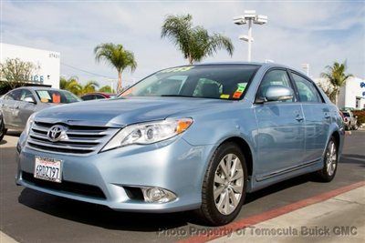 Toyota avalon 4dr sdn limited low miles leather automatic 3.5l v6 fi dohc