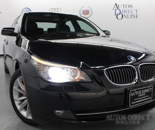 We finance 2008 bmw 550i clean carfax navi mroof htdsts/mrrs hids warranty lthr