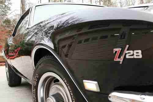 1968 CAMARO with the good stuff.....Z28 REPLICA.....GREAT BLACK PAINT, US $21,850.00, image 6