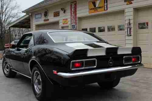 1968 CAMARO with the good stuff.....Z28 REPLICA.....GREAT BLACK PAINT, US $21,850.00, image 8