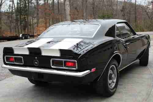 1968 CAMARO with the good stuff.....Z28 REPLICA.....GREAT BLACK PAINT, US $21,850.00, image 12
