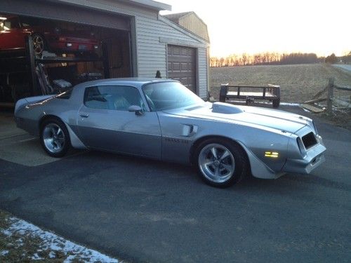 1976 pontiac trans am, factory 455, 4-speed, fire-am (herb adams components)