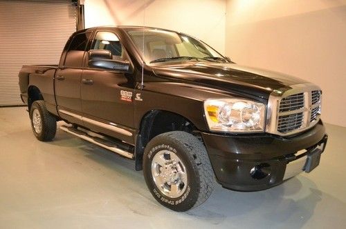 Laramie!! ram 3500 4x4 cummins diesel heated leather seats dvd  navigation l@@k