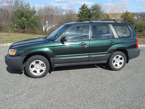 2003 subaru forester x runs 100 % fuel efficient awd suv