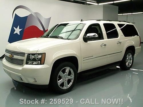 2012 chevy suburban ltz sunroof nav rear cam dual dvd!! texas direct auto