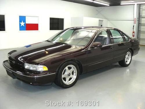 1996 chevy impala ss leather cruise ctrl only 57k miles texas direct auto