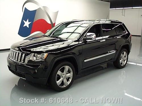 2013 jeep grand cherokee overland pano sunroof nav 2k!! texas direct auto