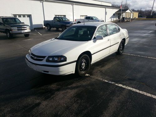 No reserve - 2003 chevrolet impala base sedan 4-door 3.8l