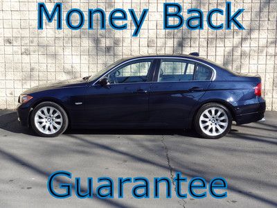 Bmw 330xi awd 6 speed sedan sunroof leather heated seats loaded no reserve