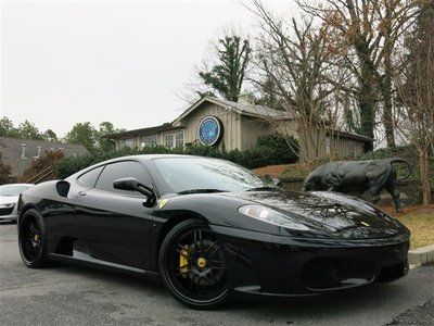 Blk/blk f430 coupe, carbon fiber racing seats, wheels, excellent condition