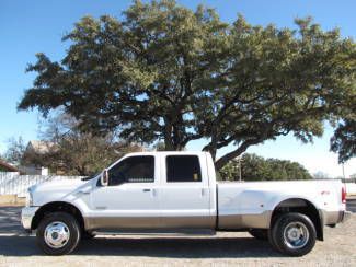 King ranch heated leather pwr opts 6 cd powerstroke diesel dually 4x4 fx4