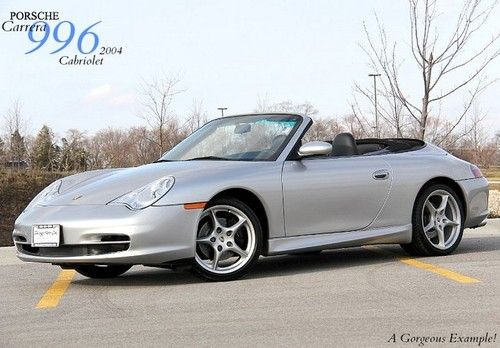 2004 porsche 911 carrera convertible only 35k miles! bose sport exhaust xenons$$