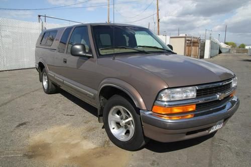 1998 chevrolet s-10 v6 extended cab 6 cylinder no reserve