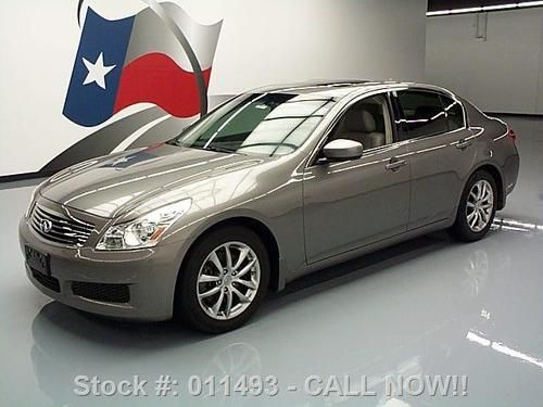 2009 infiniti g37 journey sunroof nav rear cam only 51k texas direct auto