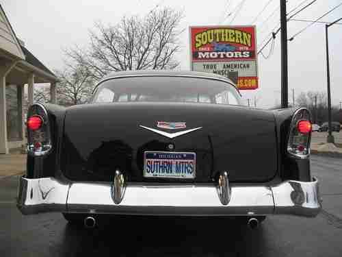 1956 Chevrolet Bel Air Two Tone 327 4 speed AC Recent Restoration, image 3