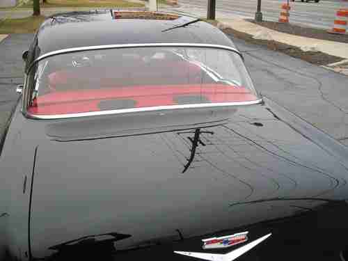 1956 Chevrolet Bel Air Two Tone 327 4 speed AC Recent Restoration, image 4