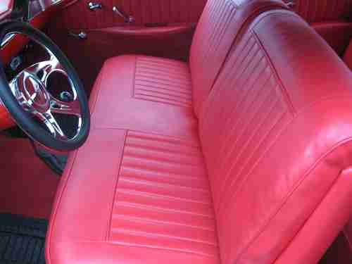 1956 Chevrolet Bel Air Two Tone 327 4 speed AC Recent Restoration, image 14