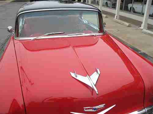 1956 Chevrolet Bel Air Two Tone 327 4 speed AC Recent Restoration, image 15