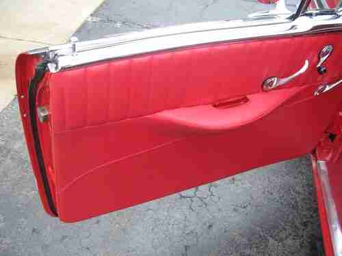 1956 Chevrolet Bel Air Two Tone 327 4 speed AC Recent Restoration, image 17