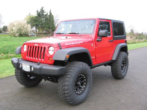 2010 jeep wrangler jk rubicon 1775 orig miles lifted on 37s with $8000 in extras