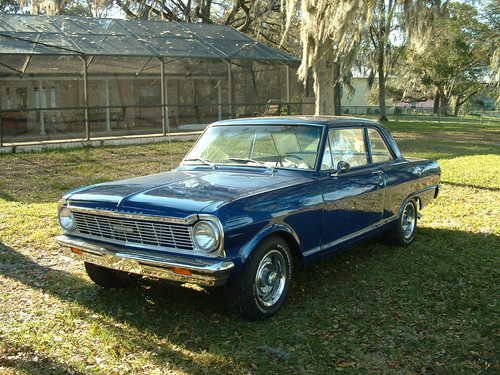 1965 chevy ii nova - 2 door - 355 v8 swap - rebuilt