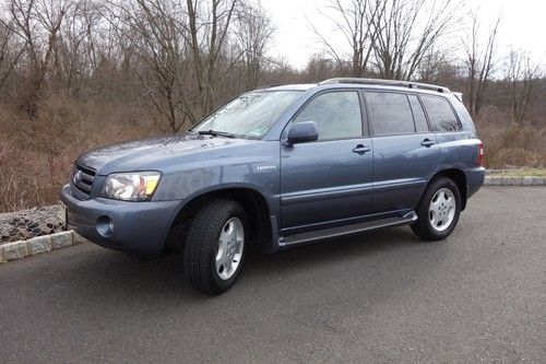 2005 (05) toyota highlander limited awd 3.3l 3rd row seat - original owner - nr