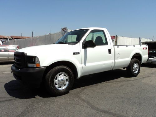 2003 ford f-250 super duty xlt standard cab pickup 2-door 5.4l, no reserve