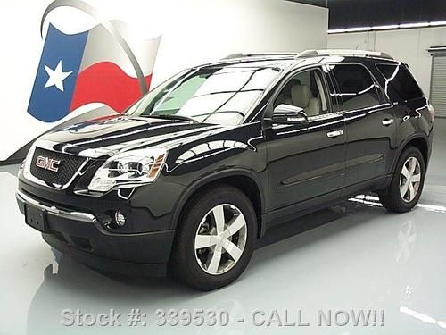 2012 gmc acadia awd slt 7pass nav rear cam htd seats 3k texas direct auto