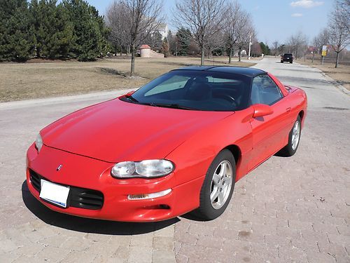 1998 chevrolet camaro y87 package t-top r 3.8l  no reserve