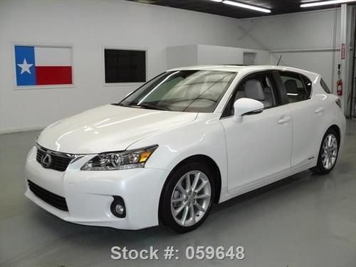 2012 lexus ct 200h premium hybrid htd seats sunroof 7k! texas direct auto