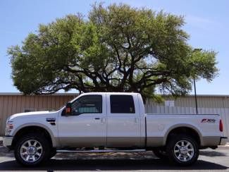 White lariat fx4 6.4l v8 4x4 heated seats navigation sunroof b&amp;w we finance