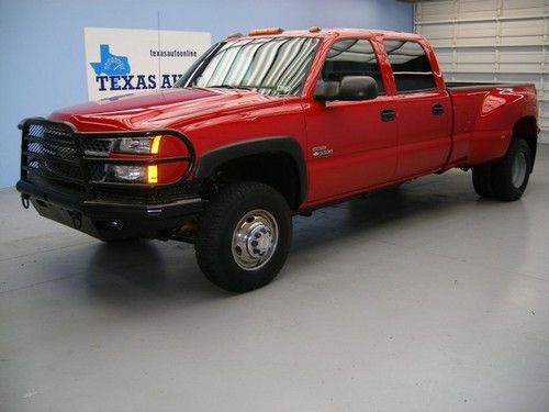 We finance! 2005 chevrolet silverado 3500 ls 4x4 duramax diesel dually long bed!