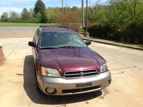 2001 subaru outback base wagon 4-door 2.5l