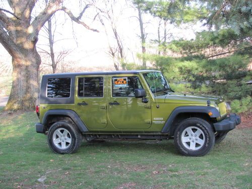 2010 jeep wrangler unlimited sport sport utility 4-door 3.8l