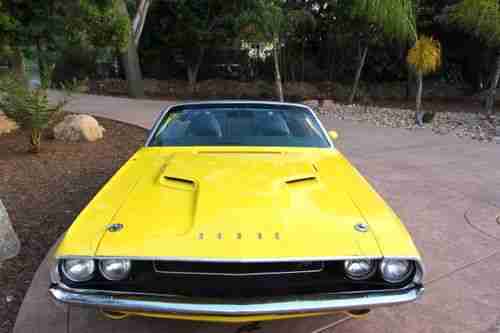 1970 Dodge Challenger RT Convertible Real deall 383 Match # California car, image 6