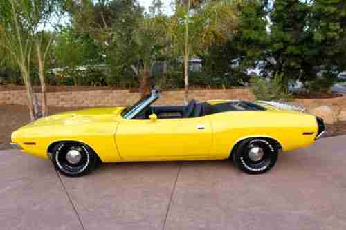 1970 Dodge Challenger RT Convertible Real deall 383 Match # California car, image 15