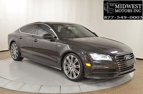 2012 12 audi a7 prestige sport package navigation htd cooled seats blind spot