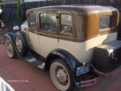 1930 model a fordor sedan