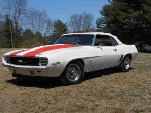 1969 CAMARO RS/SS Z11 PACE CAR CONVERTIBLE 350 4 SPEED, image 2