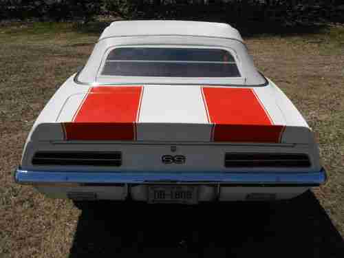 1969 CAMARO RS/SS Z11 PACE CAR CONVERTIBLE 350 4 SPEED, image 4