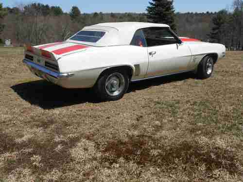1969 CAMARO RS/SS Z11 PACE CAR CONVERTIBLE 350 4 SPEED, image 9