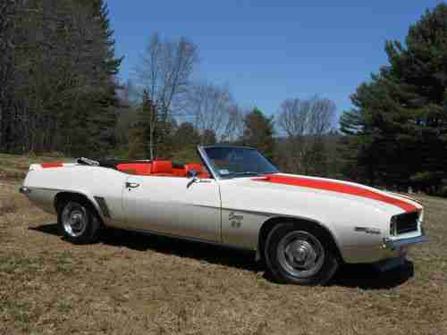 1969 CAMARO RS/SS Z11 PACE CAR CONVERTIBLE 350 4 SPEED, image 16
