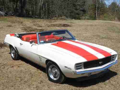 1969 CAMARO RS/SS Z11 PACE CAR CONVERTIBLE 350 4 SPEED, image 18